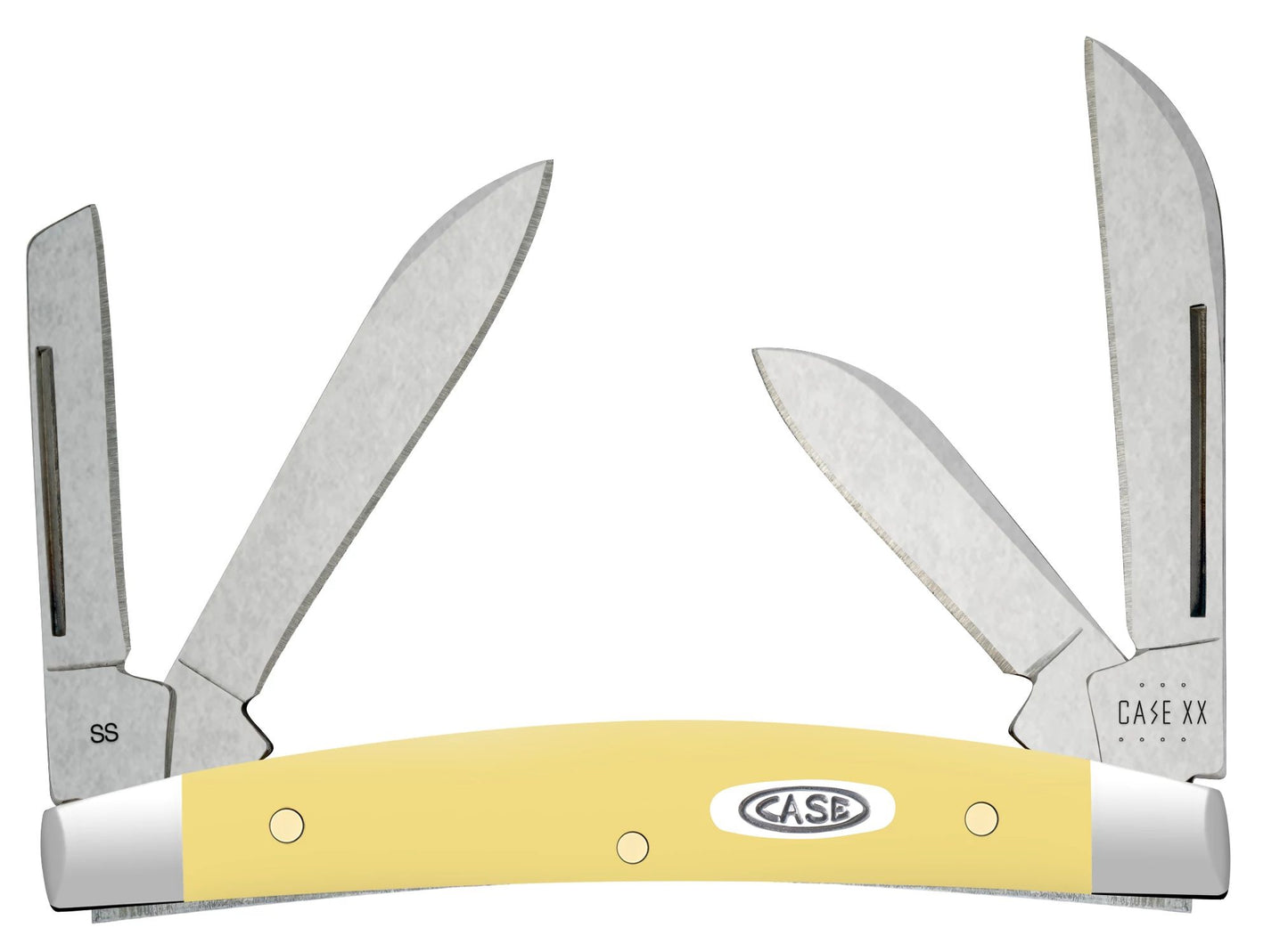 Case Knife Yellow Synthetic Small Congress 81098