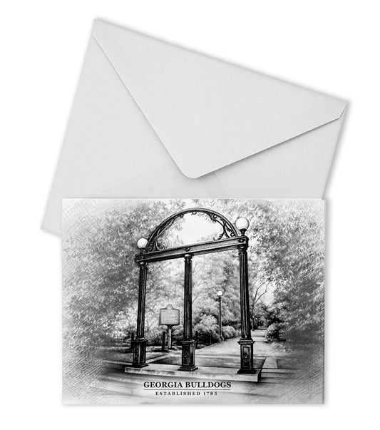 Georgia Campus Note Cards