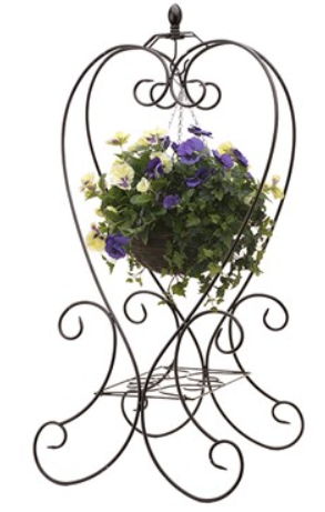 Panacea Heart Basket Hanger