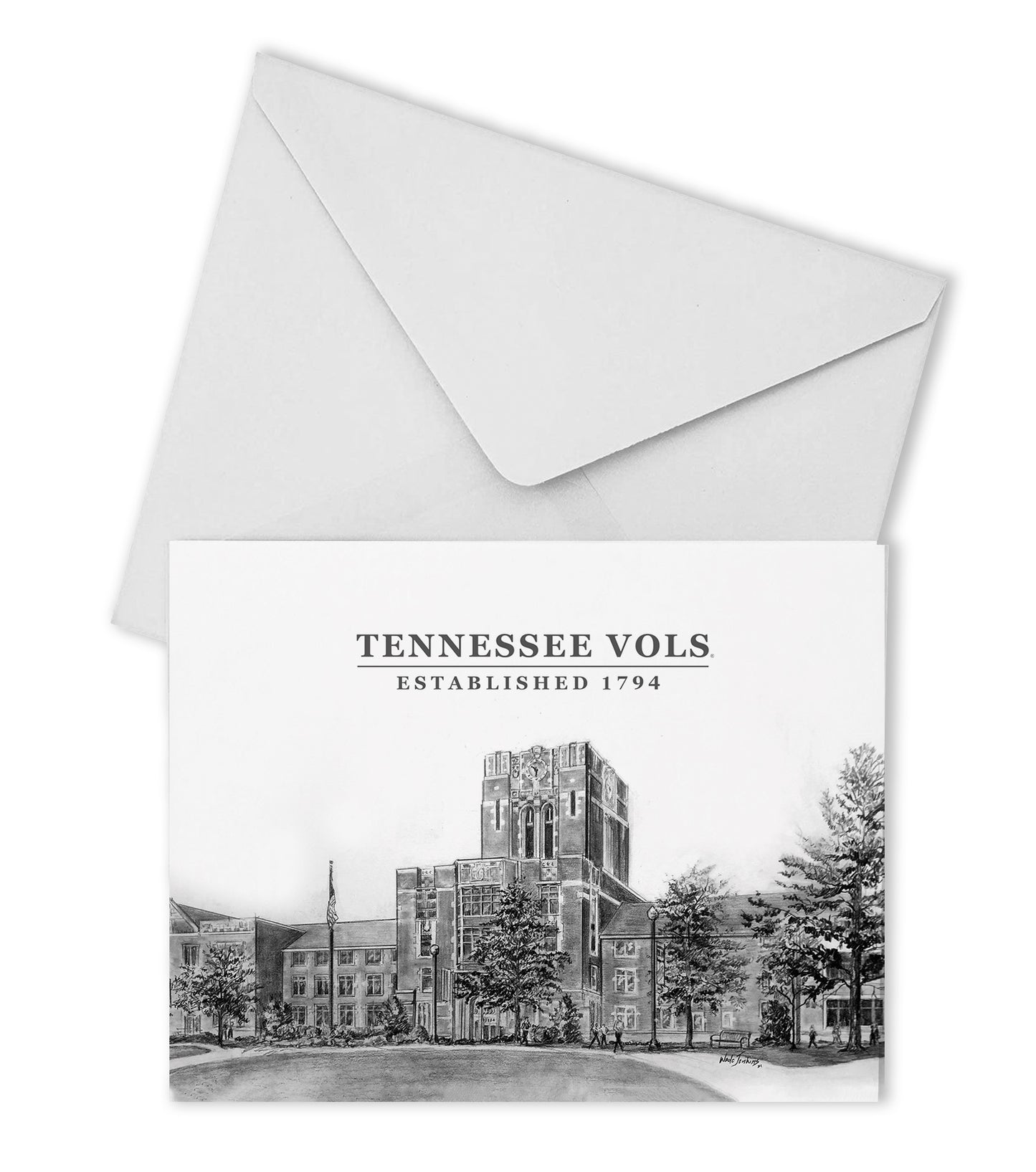 Tennessee Campus Note Cards