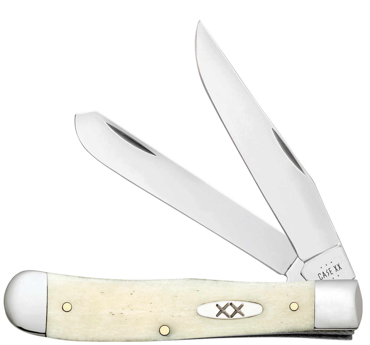 Case Knife Natural Bone Trapper 13310