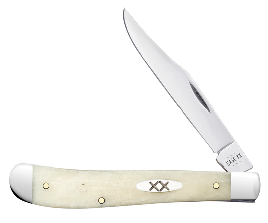 Case Knife Natural Bone Slimline Trapper 13312