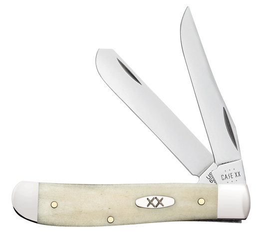 Case Knife Natural Bone Mini Trapper 13313