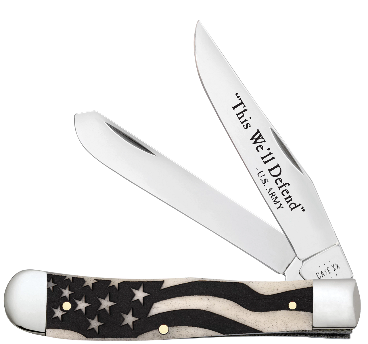 Case Knife US Army Trapper 15053